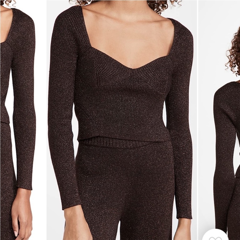 STAUD Brown Sweater